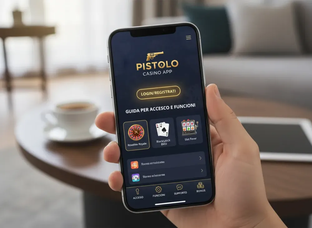 Pistolo casino app guida per giocare da mobile