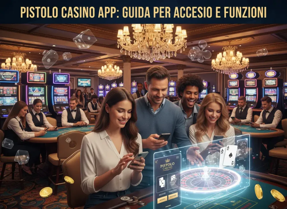Pistolo casino app guida per giocare da mobile